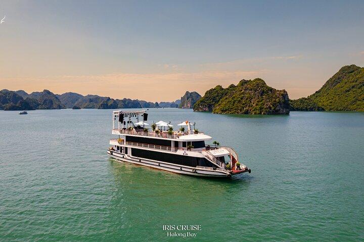 Iris Luxury Cruise Tour in Halong Bay Departing from Harbor