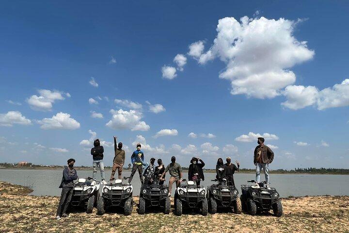 1 Hour Private Sunset Quad Bike Tour in Siem Reap