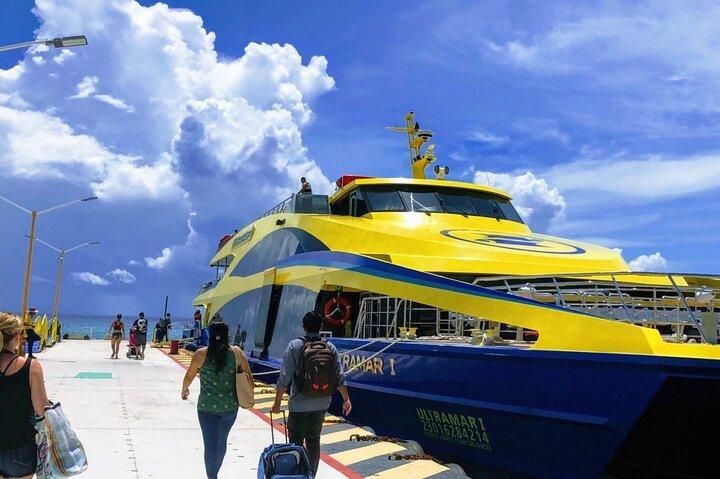 Round Transportation from Cancun to Cozumel Island in One Day