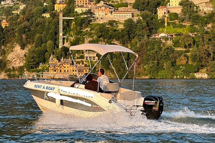 Lake Como: Rent Boat