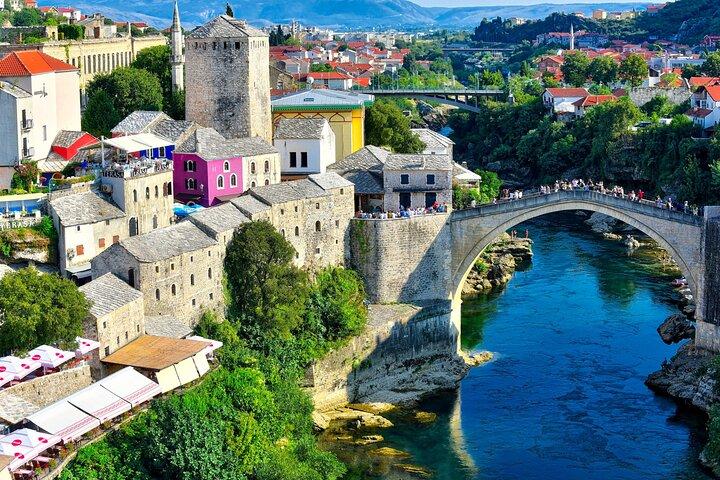 Private Day Tour from Dubrovnik in Mostar Počitelj and Kravice