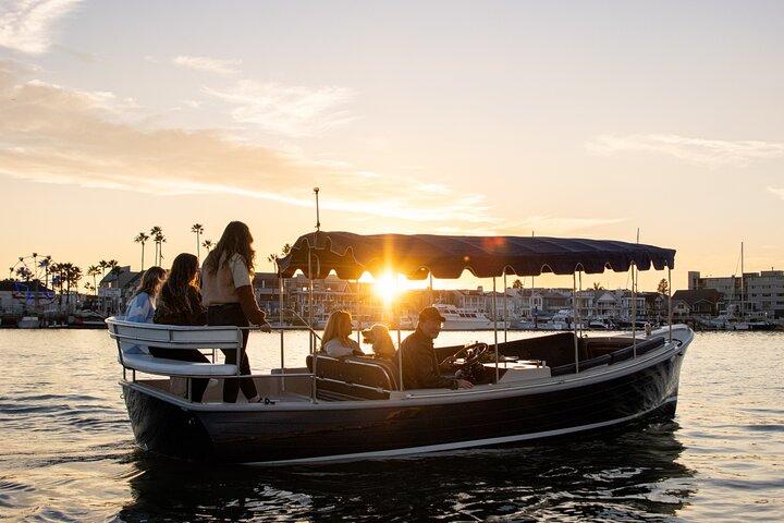 Electric Boat Rental Adventure in Newport Beach (up to 12 ppl)