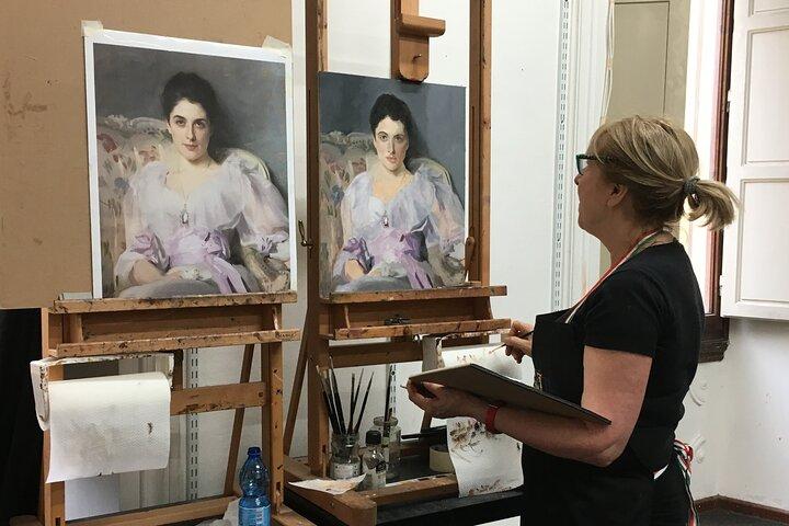 5 Mornings Old Master Copy Painting Workshop in Florence