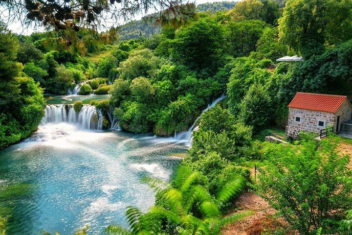 Private Krka Waterfalls & Trogir Tour from Split