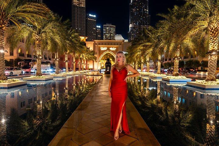 Dubai: Private Photoshoot with Hotel Pickup & Drop-off