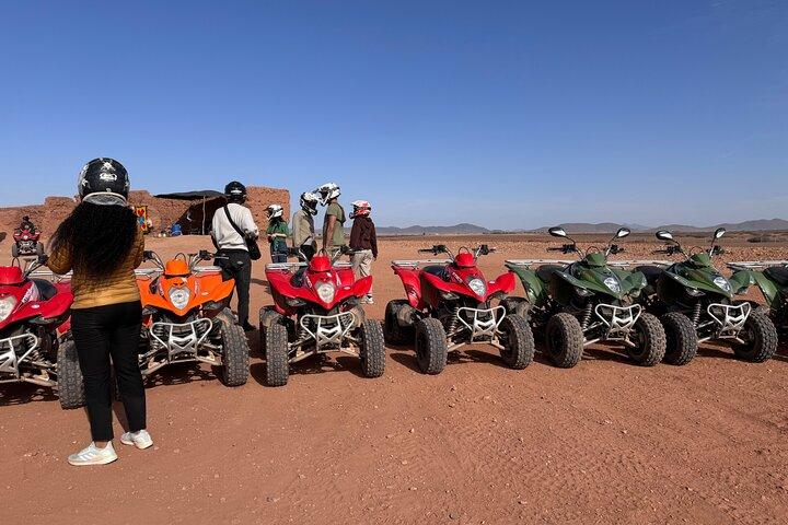 Marrakech Palmeraie Quad Adventure – Desert Ride with Tea Break