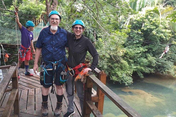 Jungle Zip-line Adventure from Belize City