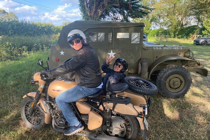 Bayeux Full Day Sidecar Tour: Omaha, Arromanches & Pointe du Hoc