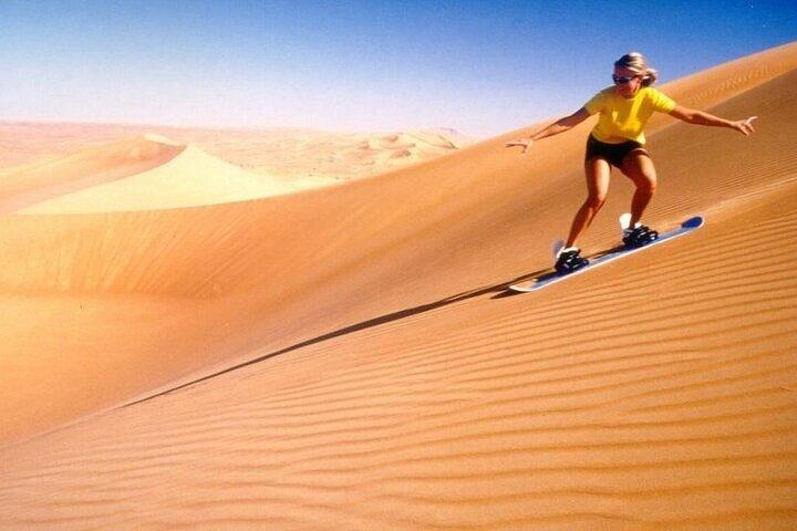 Private 4x4 Sunrise Desert Safari with Camel Ride