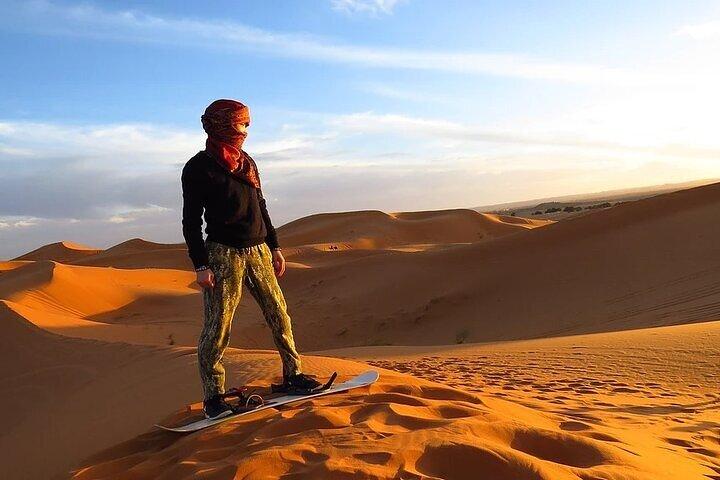 Private 4x4 Sunrise Desert Safari with Camel Ride