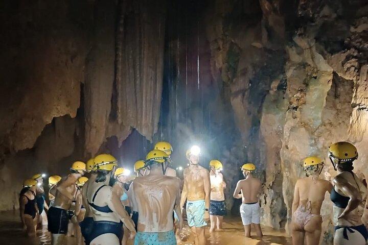 Phong Nha River Cruise & Dark Cave , Zipline, Mud Bath & Trekking