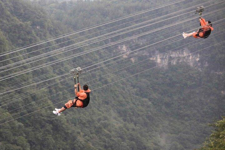 1-Day Private Tour to Glass Bridge & Yellow Dragon Cave