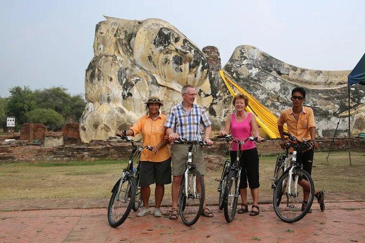 Ayutthaya Sunset Bicycle Tour to Famous Temples @ Heritage Trails