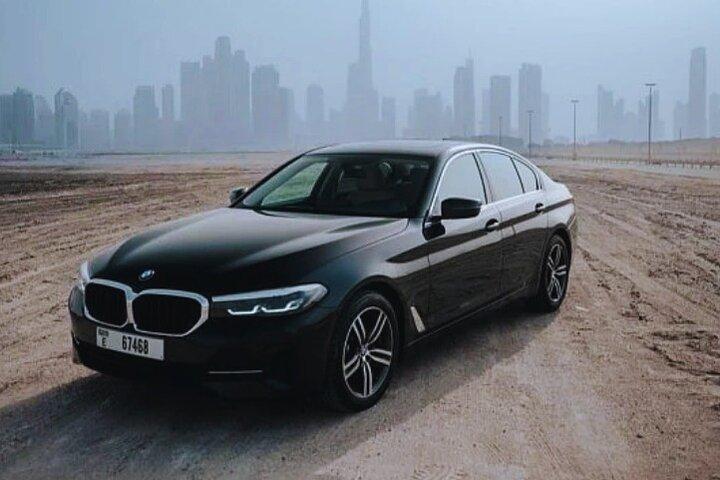 BMW 5 Series Private Airport Transfer to OR from Dubai Airport