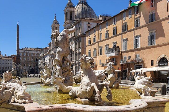 Rome Private Tour Piazza Navona and Domitian Stadium Undergrounds