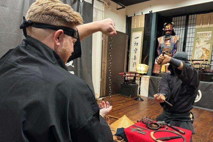 Real Samurai & Ninja Experience in Tokyo, 80‑Min Hands‑On Session