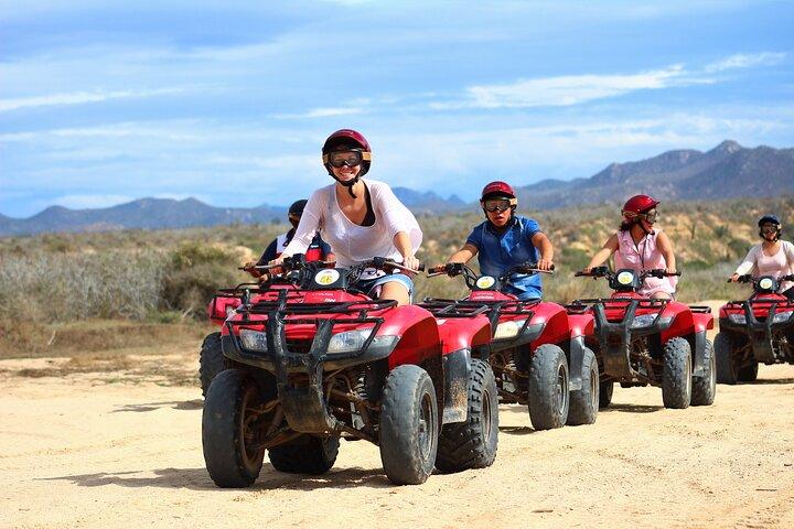 Los Cabos ATV Beach & Desert with Hotel Pickup & Tequila Tasting