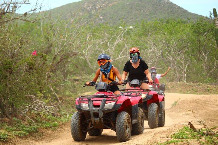 Los Cabos ATV Beach & Desert with Hotel Pickup & Tequila Tasting