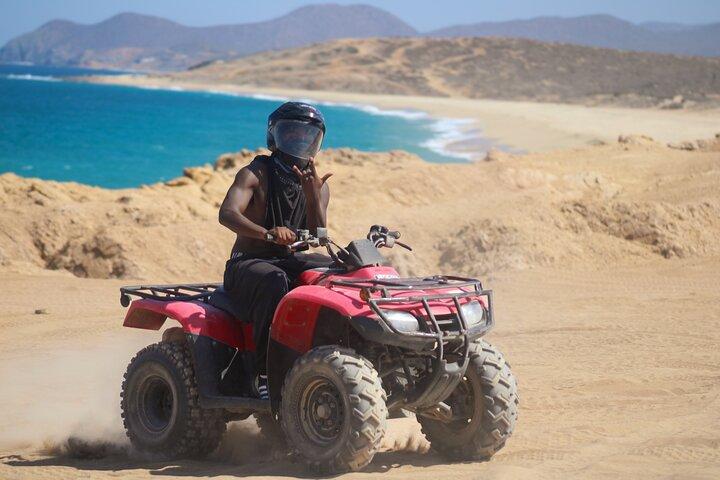 Los Cabos ATV Beach & Desert with Hotel Pickup & Tequila Tasting