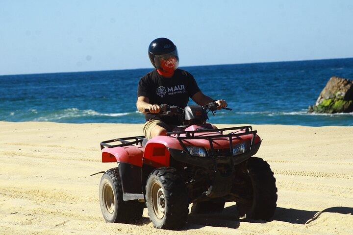Los Cabos ATV Beach & Desert with Hotel Pickup & Tequila Tasting
