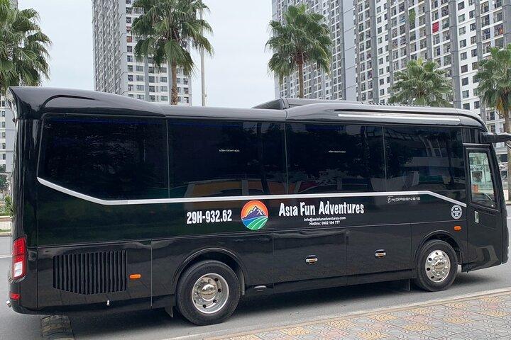 Shuttle Bus Transfer from Hanoi to Halong Bay
