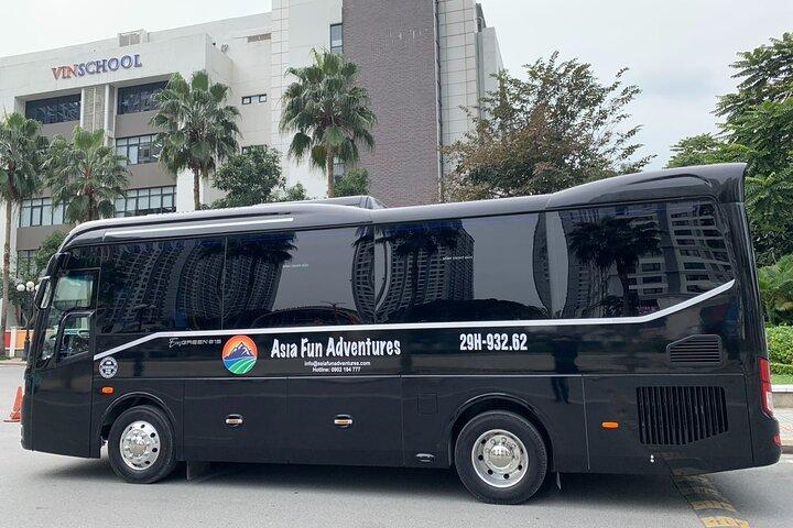 Shuttle Bus Transfer from Hanoi to Halong Bay