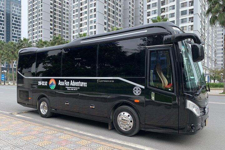 Shuttle Bus Transfer from Hanoi to Halong Bay