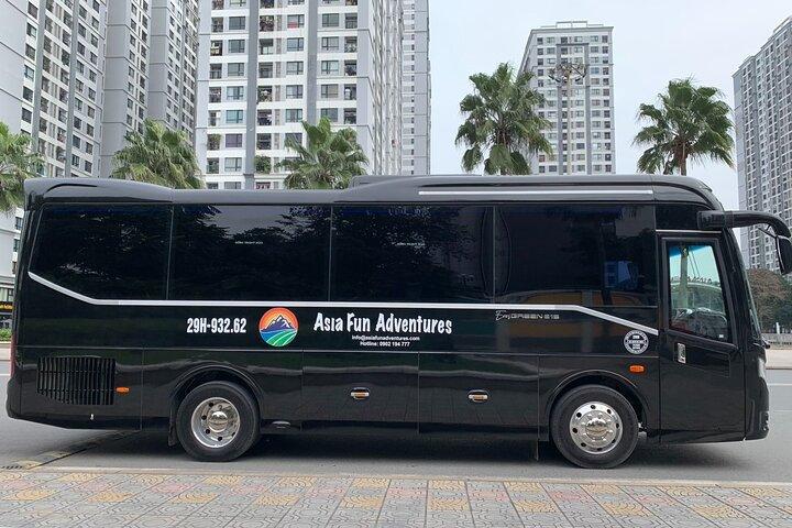Shuttle Bus Transfer from Hanoi to Halong Bay