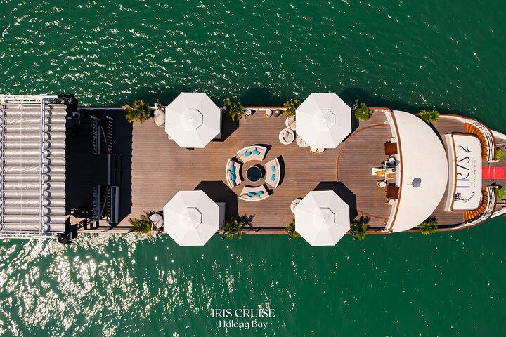 Iris Cruise 5 Star Luxury Halong Bay Day Tour from Harbor