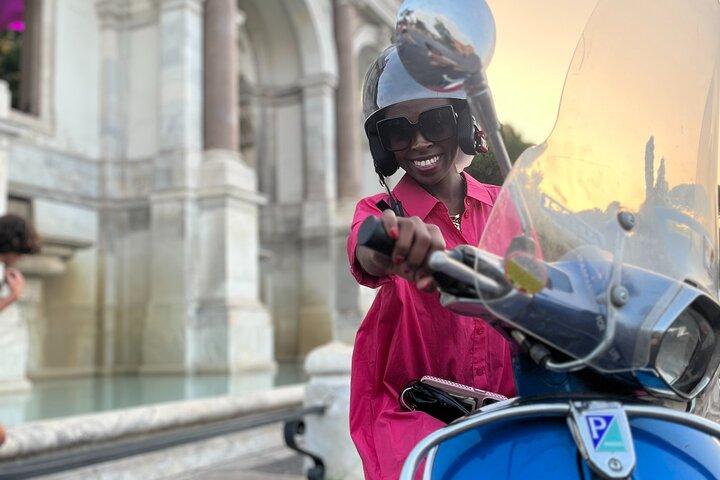Self Drive Vespa Tour Rome Highlights Experience required