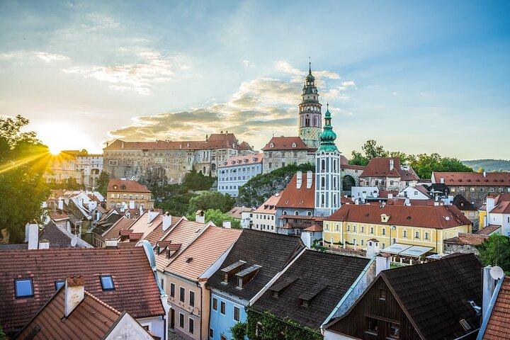 Cesky Krumlov and Hluboka Castle Day Tour from Prague