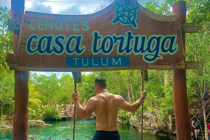 Casa Tortugas cenotes, Tulum Mayan site and Madre Naturaleza tour