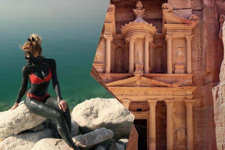 Petra and the Dead Sea Day Tour from Amman