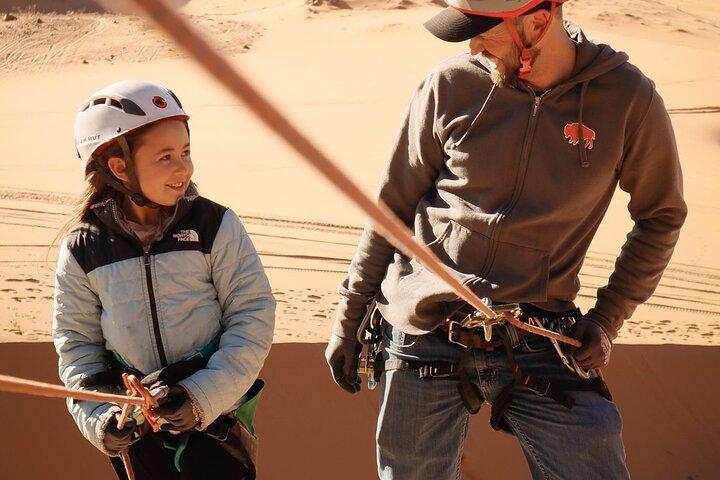 UTV Ride Climb and Rappel "Window to the Dunes" Experience