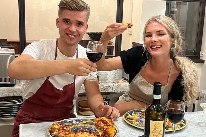 HOLY PIZZA! Fun Pizza & Gelato Class Delish Wine Cold A/C Vatican