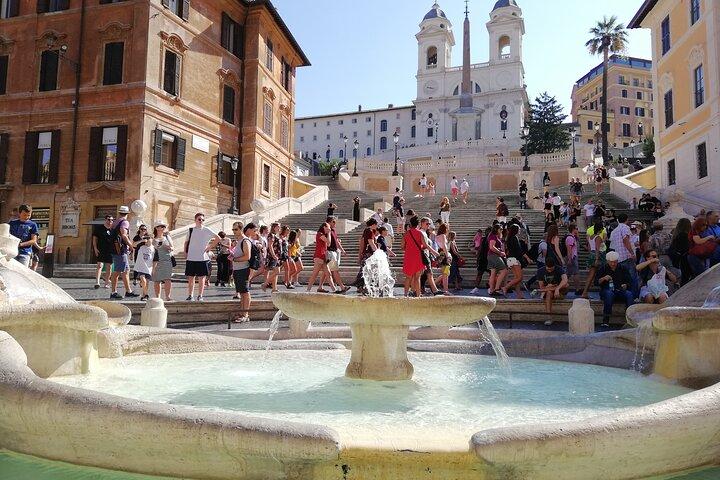 Rome Tour of Pantheon Spanish Steps Trevi Fountain with Gelato