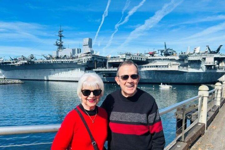 San Diego Walking Food Tour and Ferry to Coronado Island