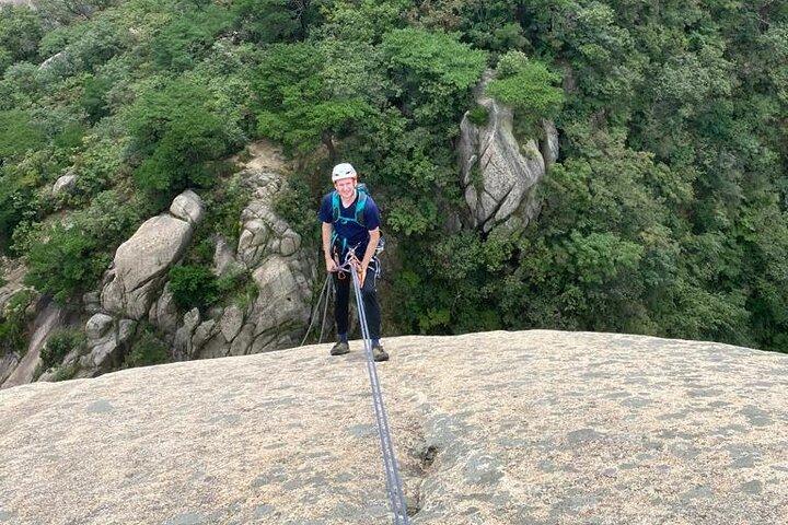 Multi Pitch Climbing on Bukhan Mountain Seoul