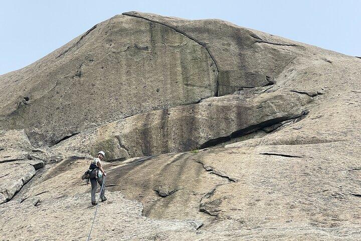 Multi Pitch Climbing on Bukhan Mountain Seoul