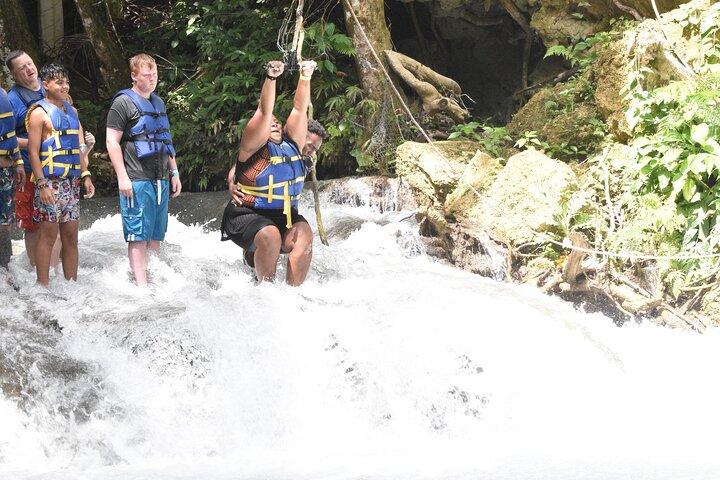 Blue Hole and River Tubing Combo from Falmouth