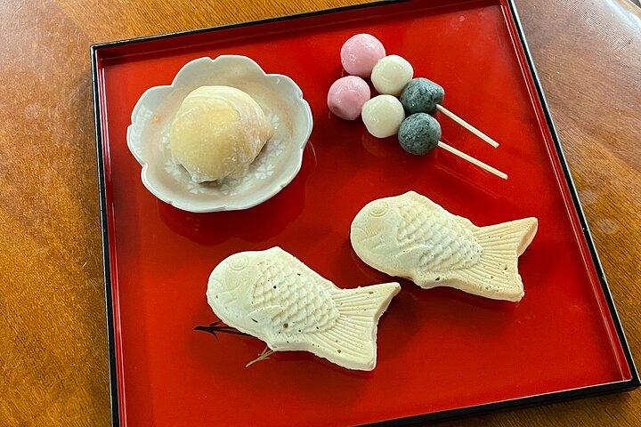 Kyoto Wagashi(Japanese sweets) Cooking Class near Fushimiinari