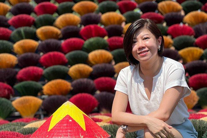 Half day to visit Incense Village, Conical Hat Village