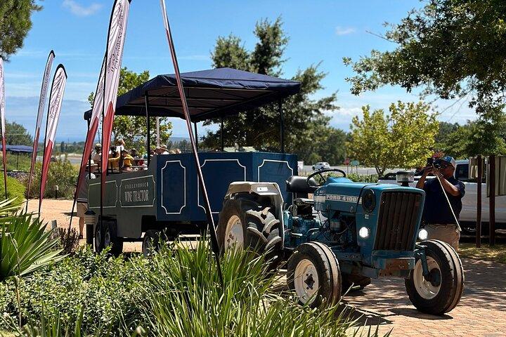 Stellenbosch Wine Tractor hop-on-hop off wine tasting tour