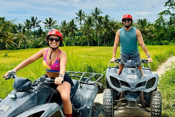 Ubud Bali ATV Kuber Through Waterfall & Long Tunnel