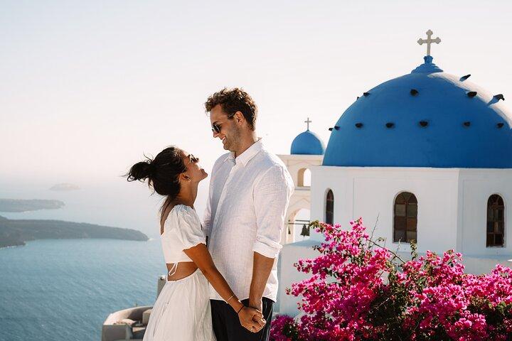 Santorini Photo Shoot and Tour at Unique Spots with a Local