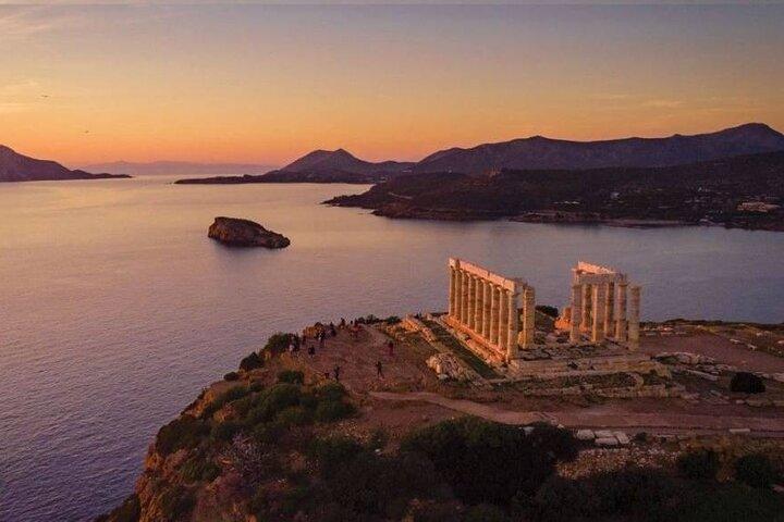 Sounion Temple of Poseidon Sunset & Athens Riviera Tour