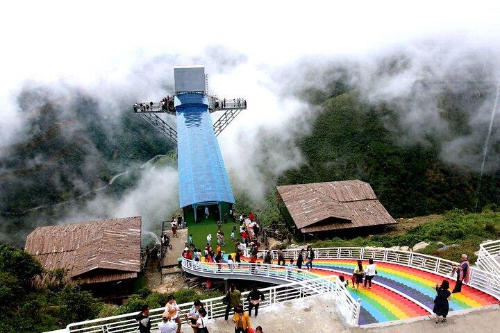 Silver Waterfall, Heaven Gate and Glass Bridge by Private Car