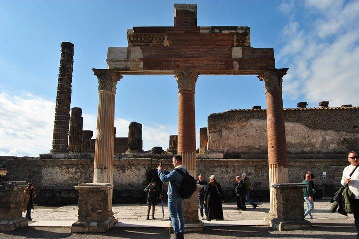 Pompeii at Sunset with Ticket Included