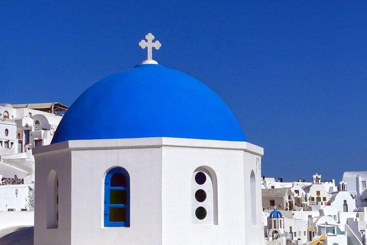 Half-Day Santorini South Coast and Akrotiri Tour from Fira