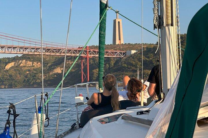Private Sunset Sailing Boat Tour in Lisbon